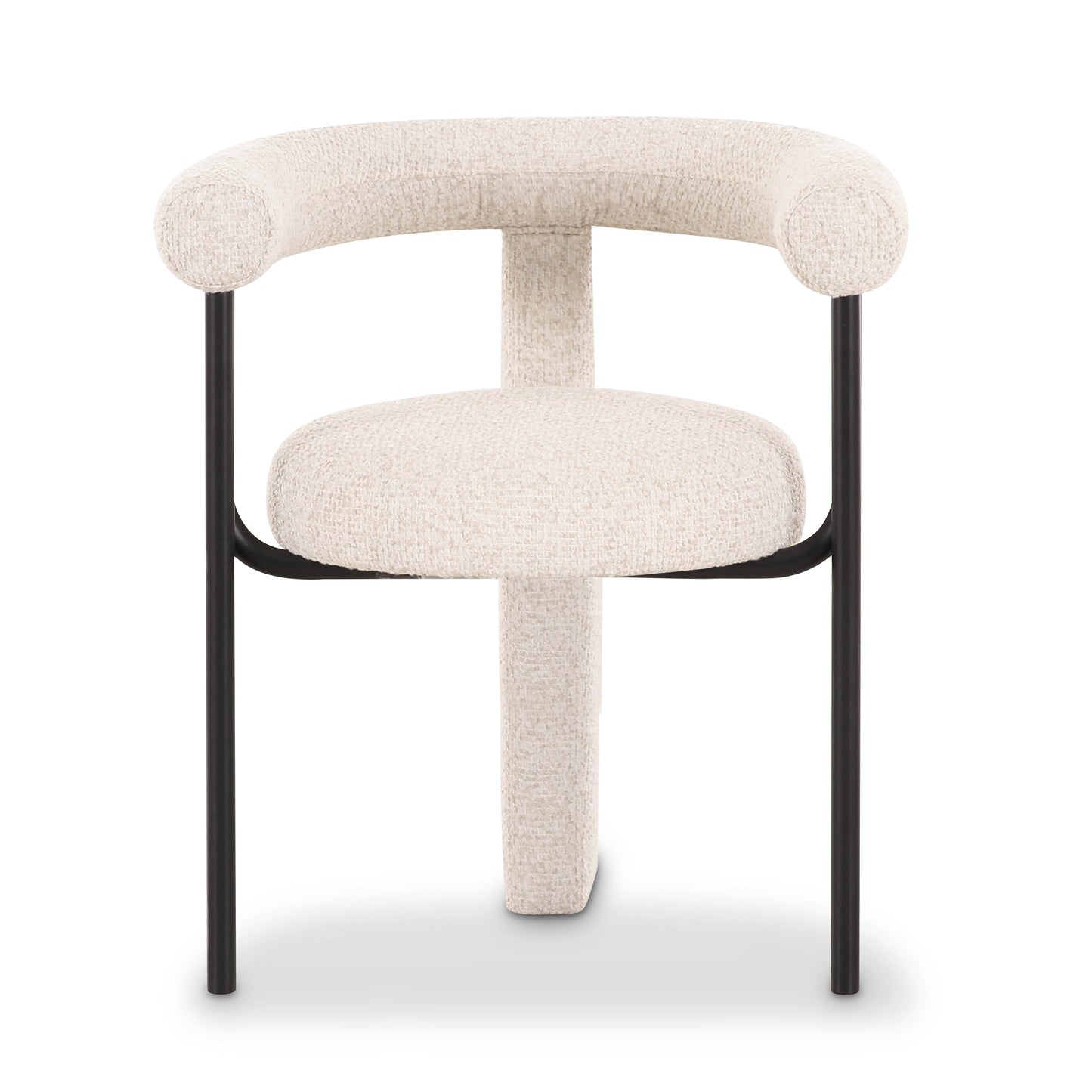 Synn Performance Boucle Dining Chair - Cream