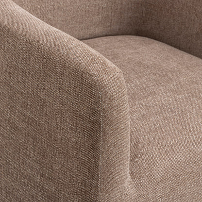 Helena Tall Textured Weave Performance Fabric Dining Chair