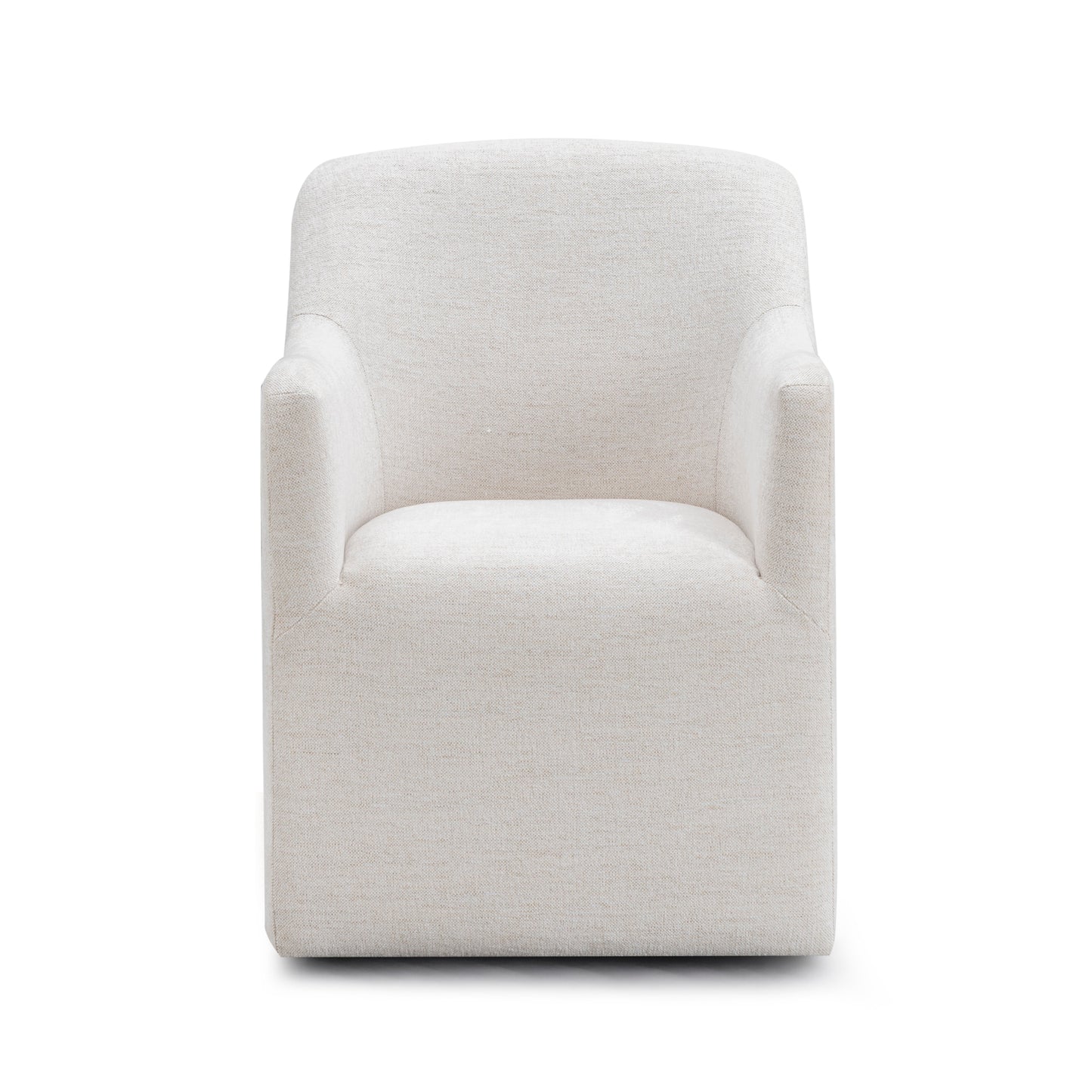 Helena Tall Textured Weave Performance Fabric Dining Chair