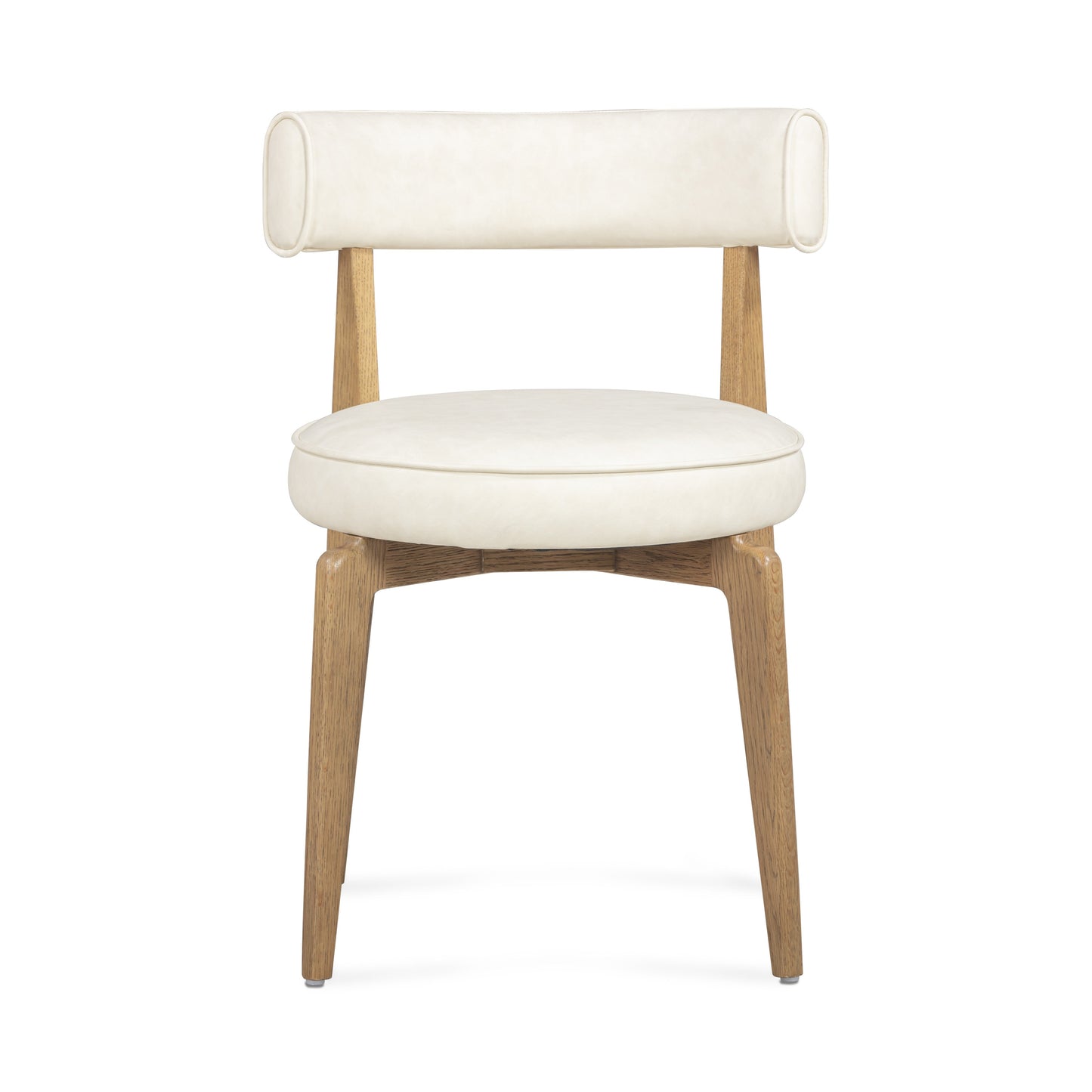 Nikita Performance Vegan Leather Dining Chair - Cream