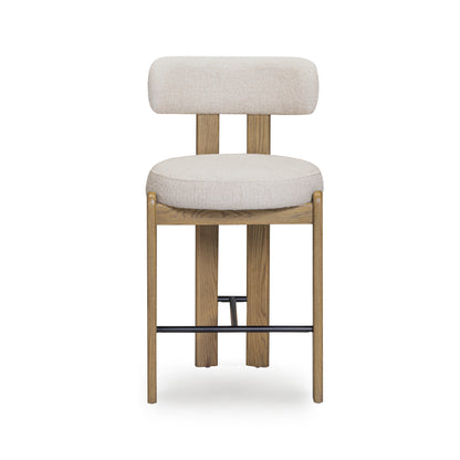 Odessa Cream Performance Fabric Counter Stool - Default Variant