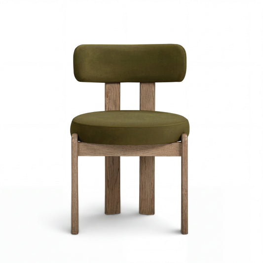 Odessa Green Performance Velvet Dining Chair - Default Variant