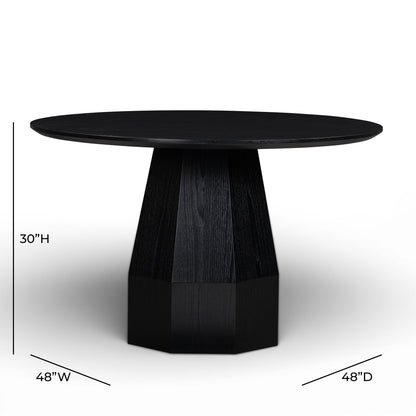 Brocha 48'' Ash Wood Round Dining Table