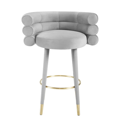Betty Performance Velvet Stool