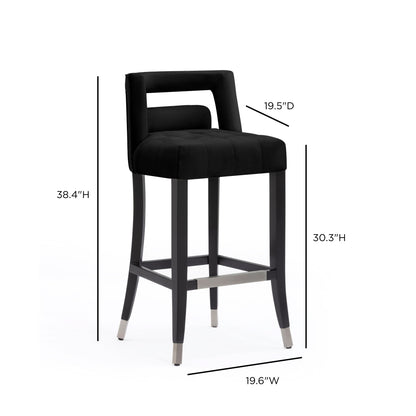 Hart Performance Velvet Stool