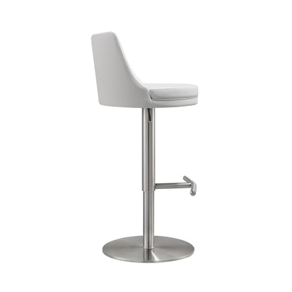 Reagan Performance Vegan Leather Adjustable Stool