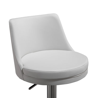 Reagan Performance Vegan Leather Adjustable Stool