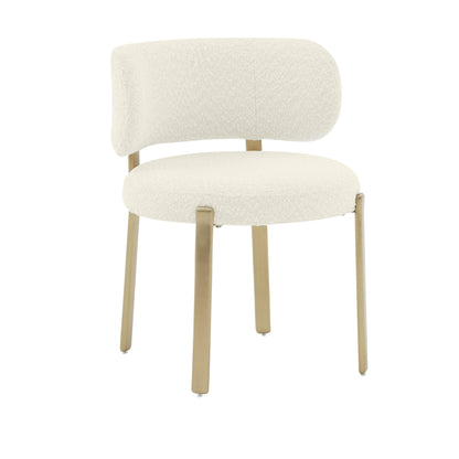 Margaret Performance Boucle Dining Chair - Cream