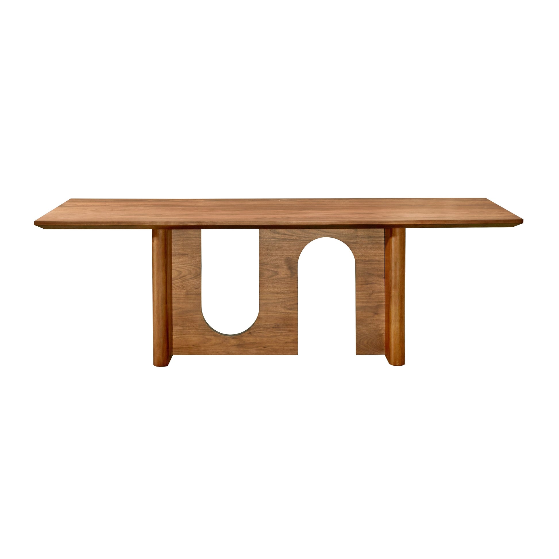 Satra 92" Walnut Rectangular Dining Table - Default Variant