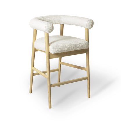 Spara Performance Boucle Counter Stool - Cream