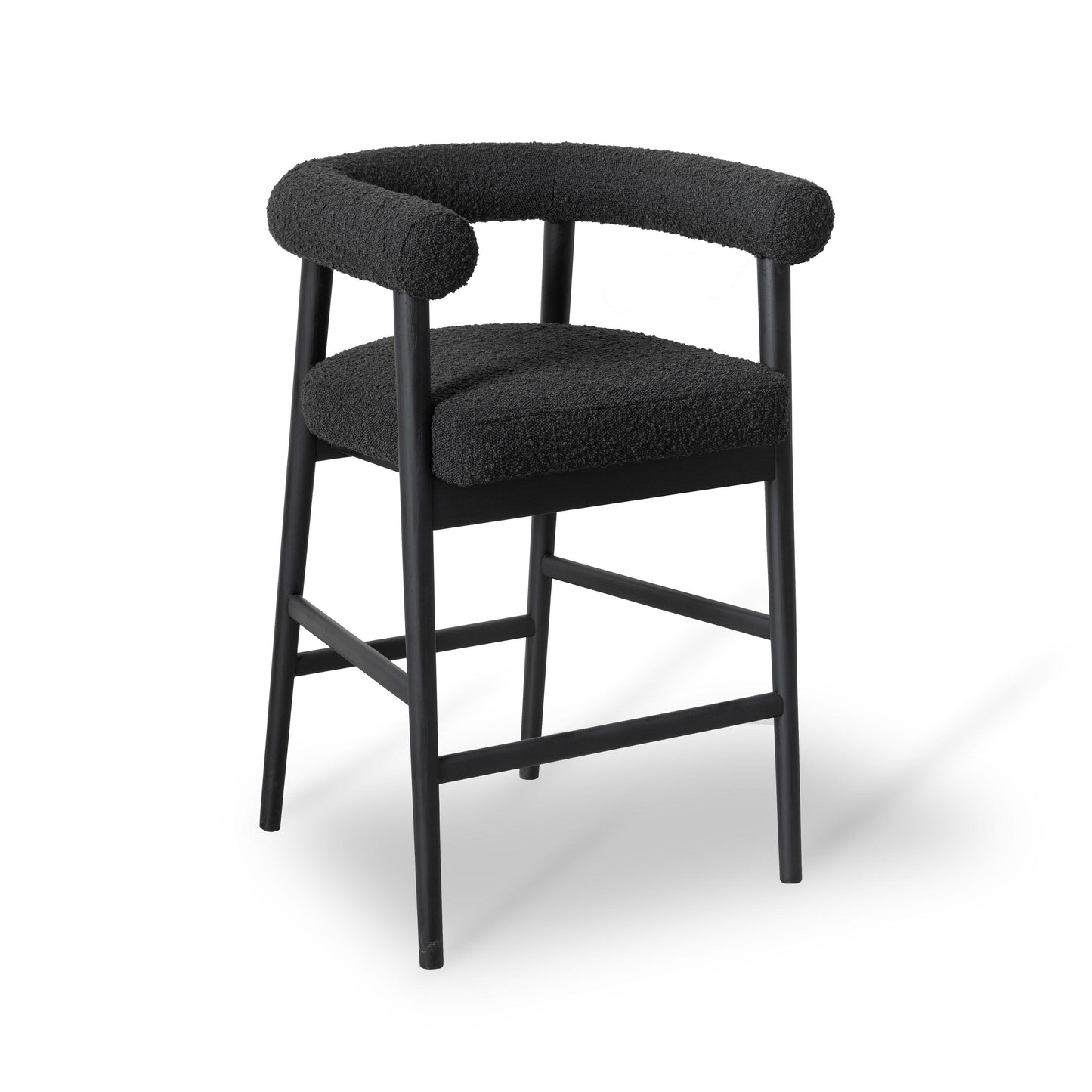 Spara Performance Boucle Counter Stool - Black