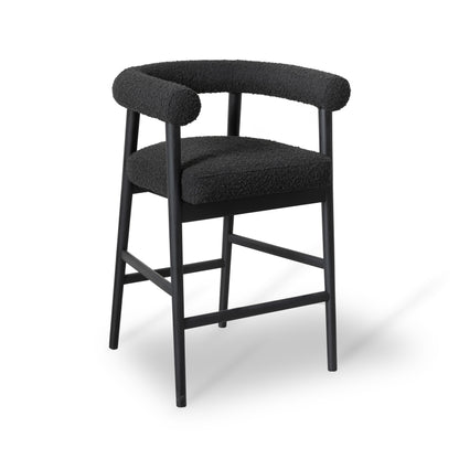 Spara Performance Boucle Counter Stool - Black