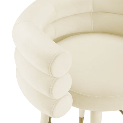 Betty Performance Velvet Stool