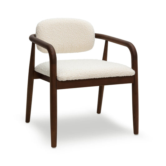 Betsy Cream Performance Boucle Dining Chair - Default Variant