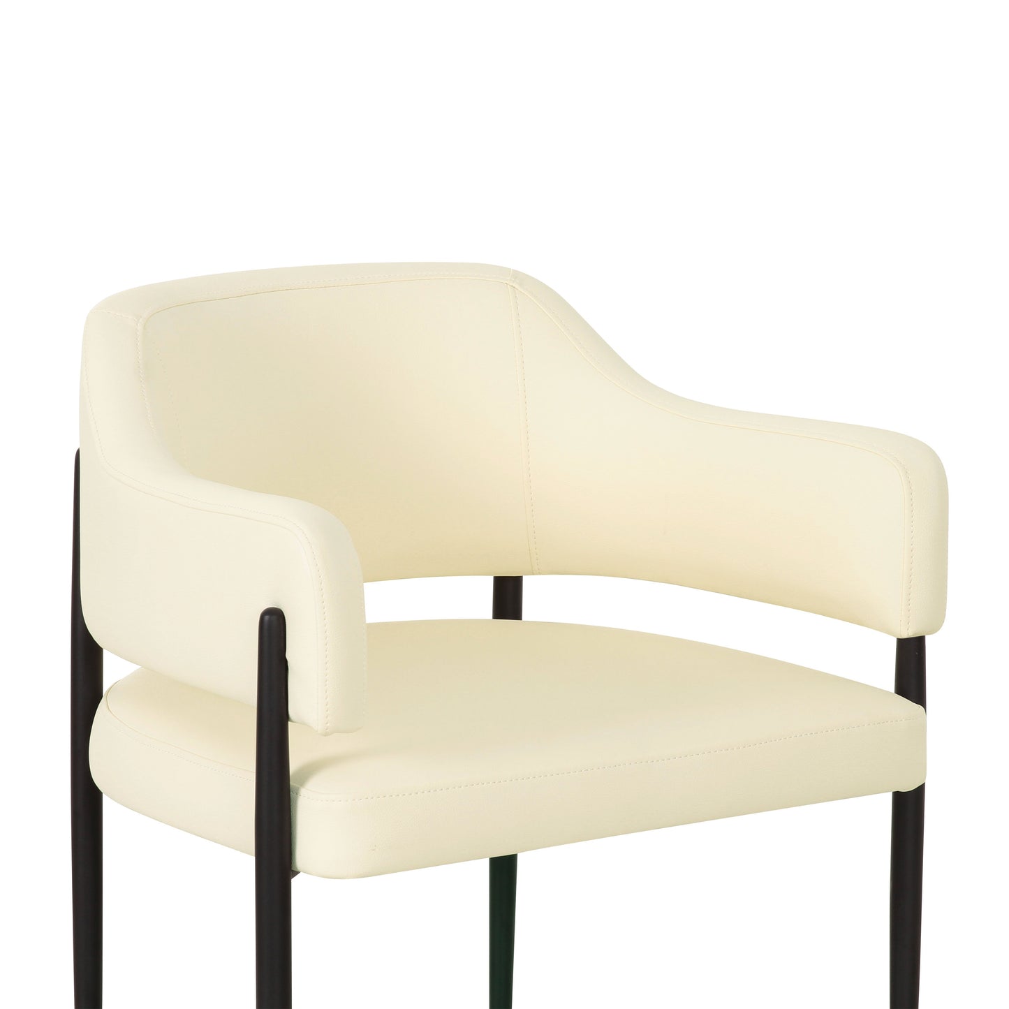 Sezanne Contract-Grade Vegan Leather Dining Chair