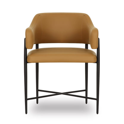 Sezanne Contract-Grade Vegan Leather Dining Chair