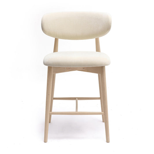 Zinea Performance Textured Velvet Counter Stool