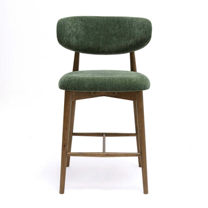 Zinea Performance Textured Velvet Counter Stool