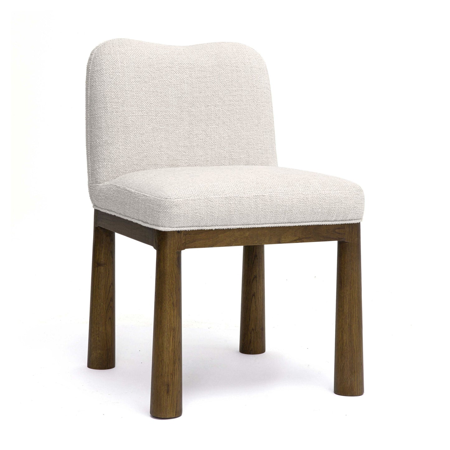 Tiara Performance Basketweave Fabric Dining Chair - Cream