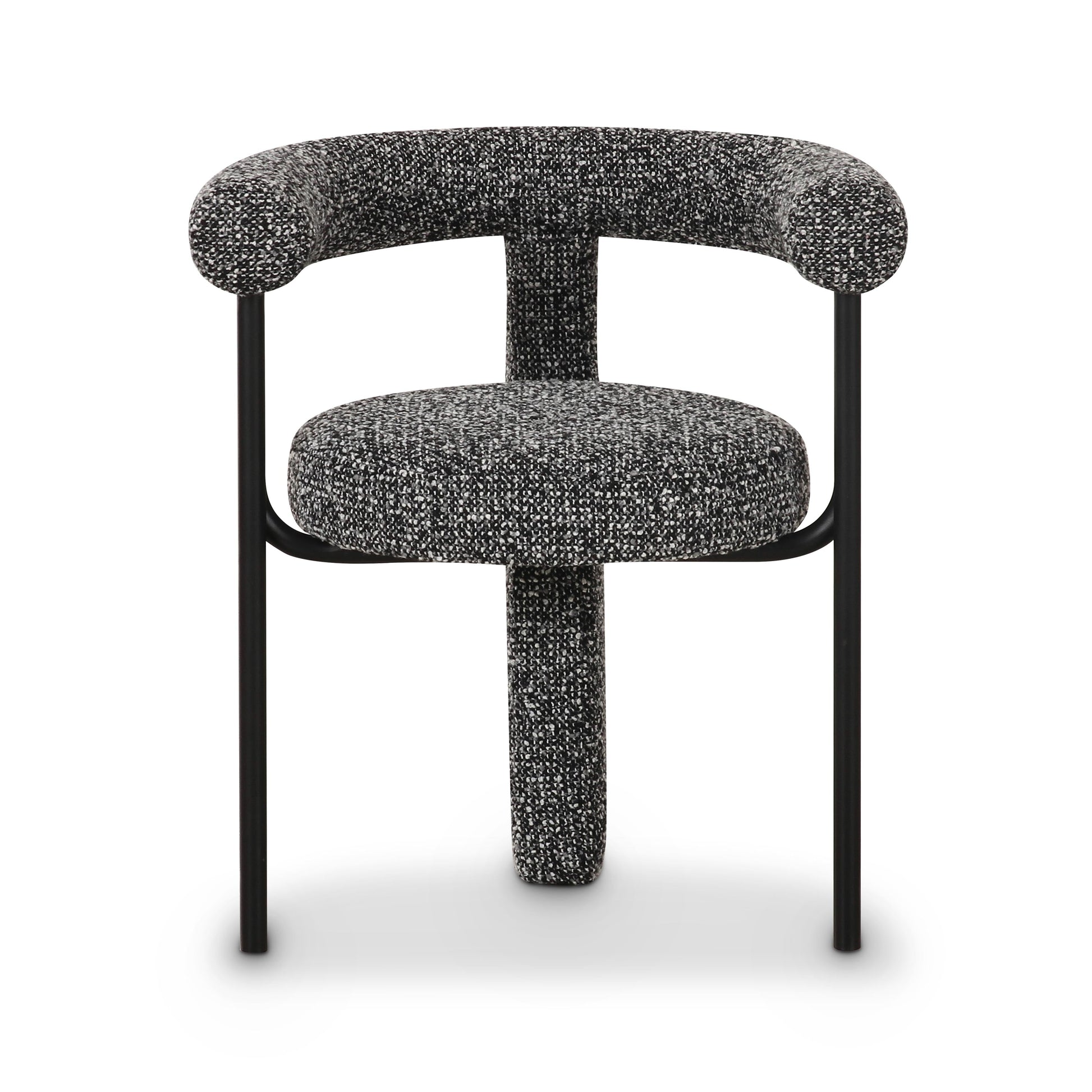 Synn Performance Boucle Dining Chair - Black
