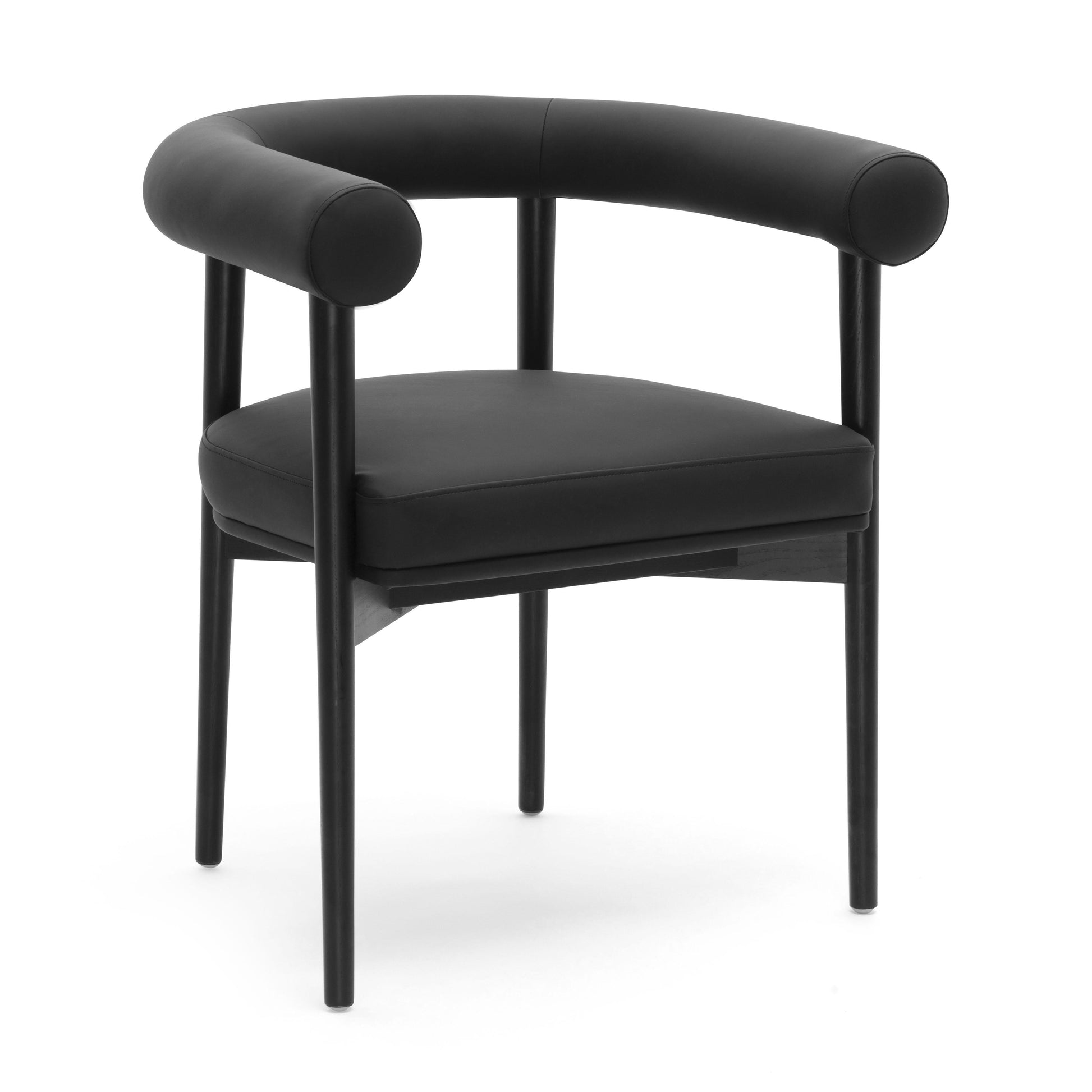 Spara Performance Vegan Leather Dining Chair - Black