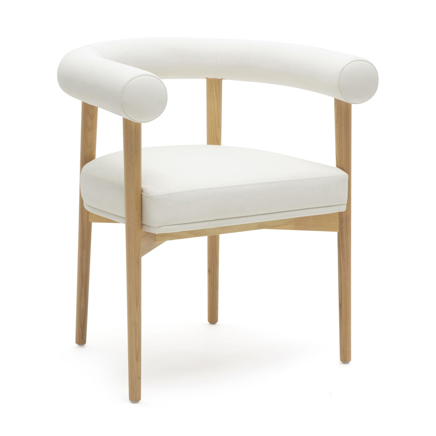 Spara Performance Vegan Leather Dining Chair - White