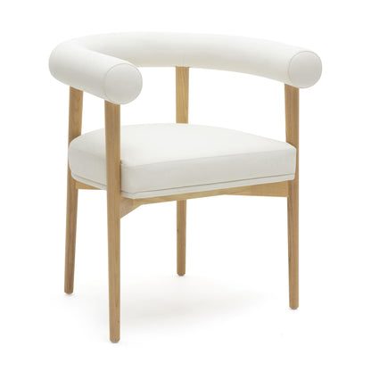 Spara Performance Vegan Leather Dining Chair - White