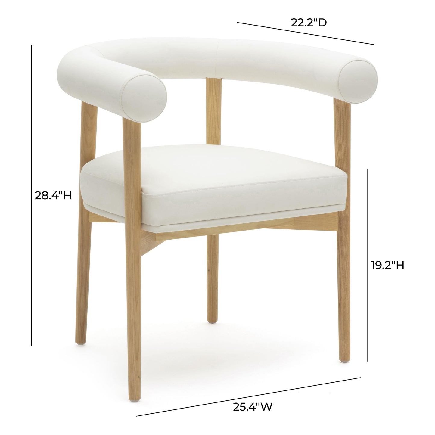 Spara Performance Vegan Leather Dining Chair