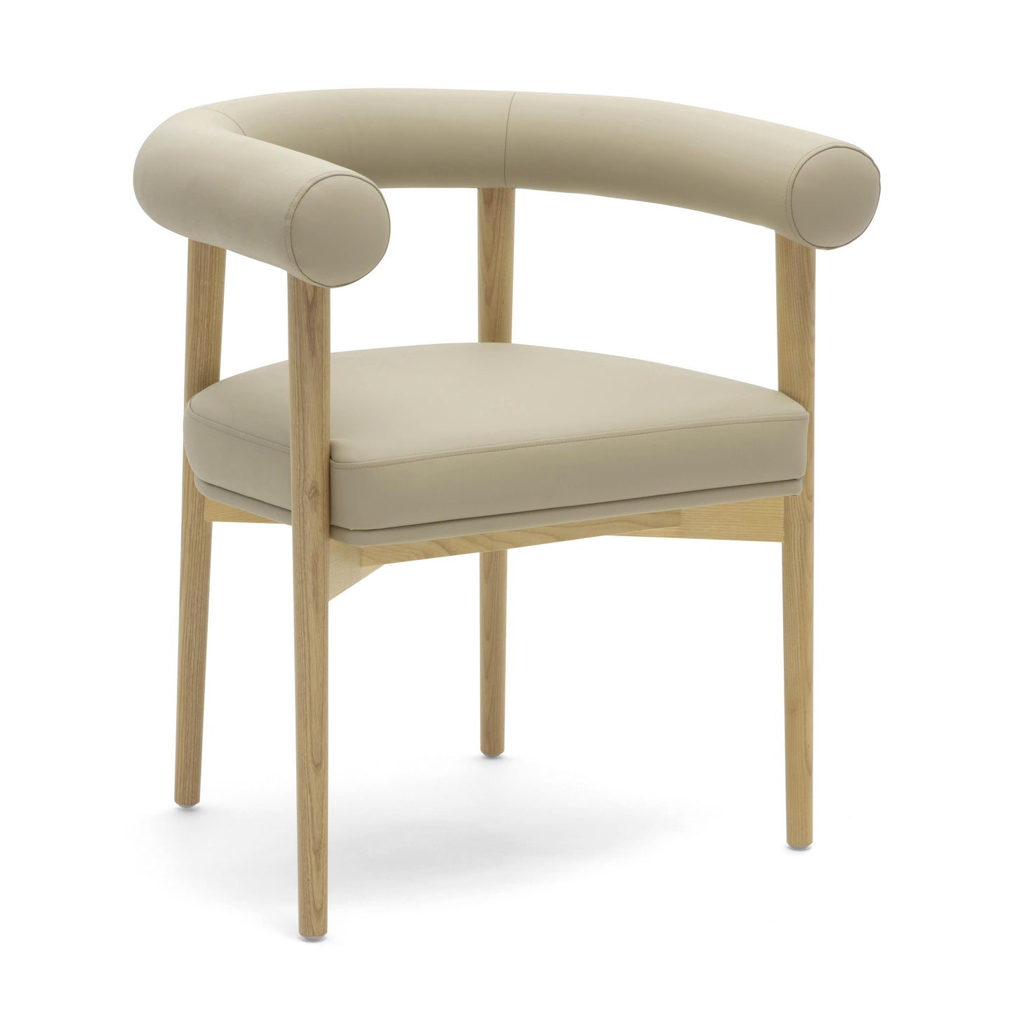 Spara Performance Vegan Leather Dining Chair - Taupe
