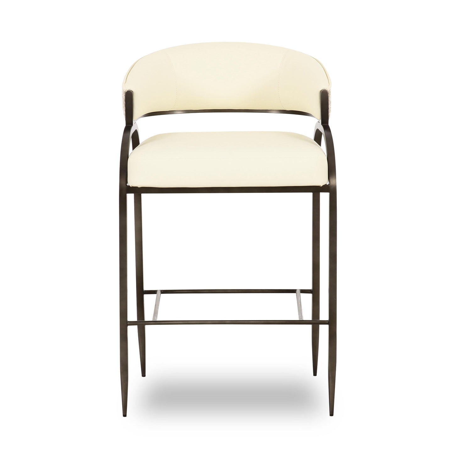 Tatum 2-Tone Performance Vegan Leather Counter Stool
