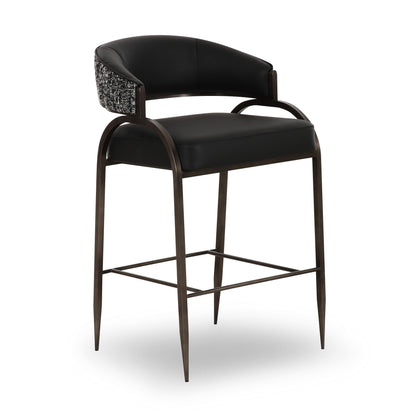 Tatum 2-Tone Performance Vegan Leather Counter Stool