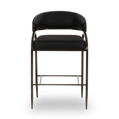 Tatum 2-Tone Performance Vegan Leather Counter Stool