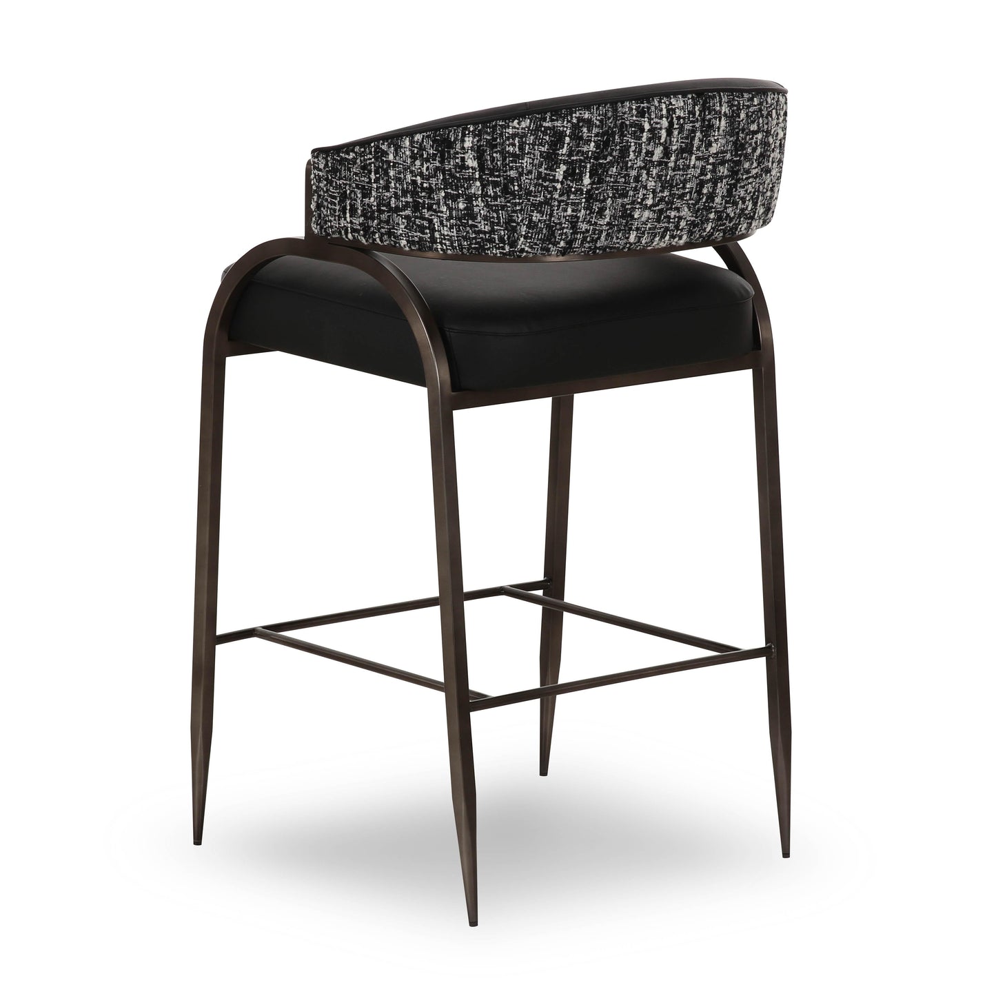 Tatum 2-Tone Performance Vegan Leather Counter Stool