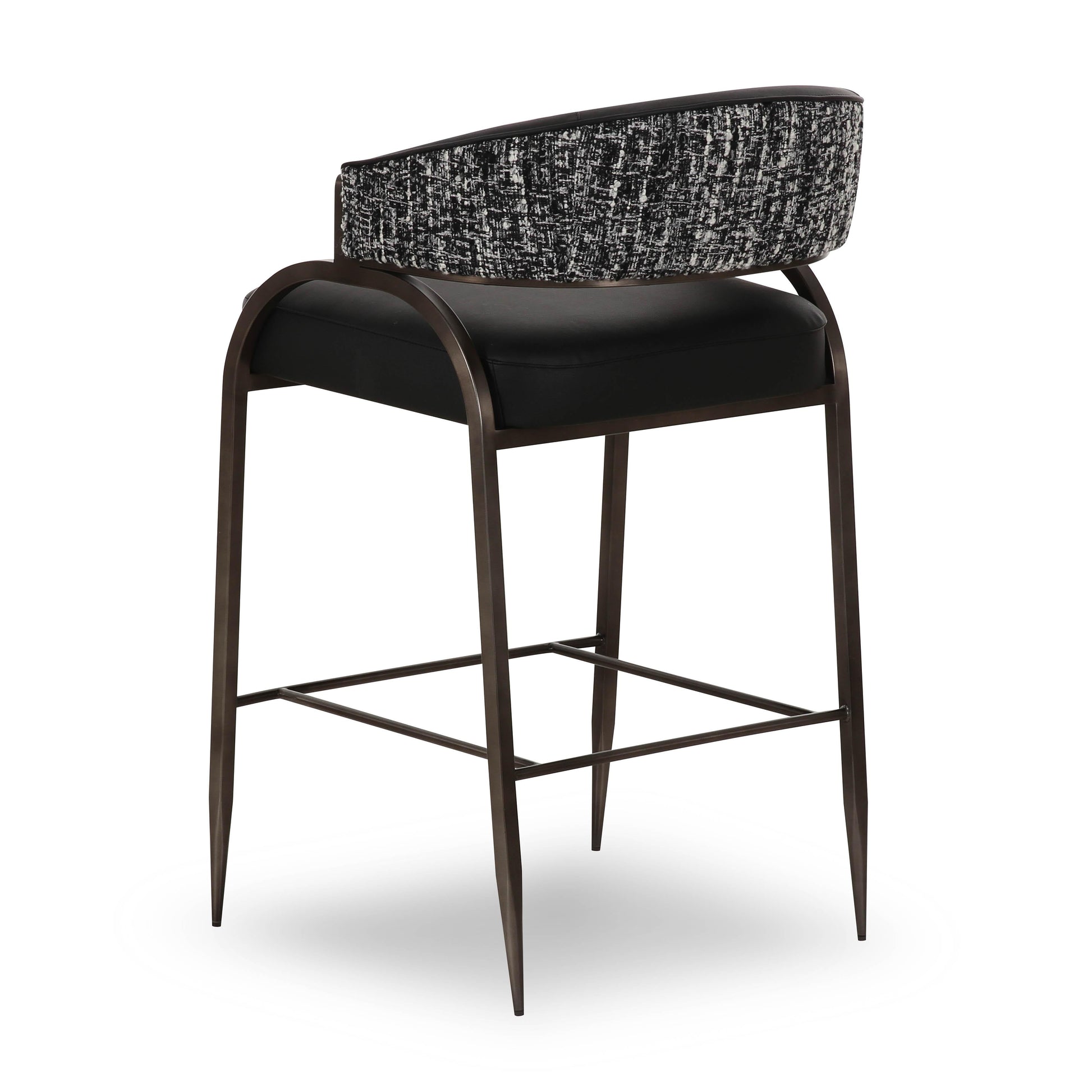 Tatum 2-Tone Performance Vegan Leather Counter Stool