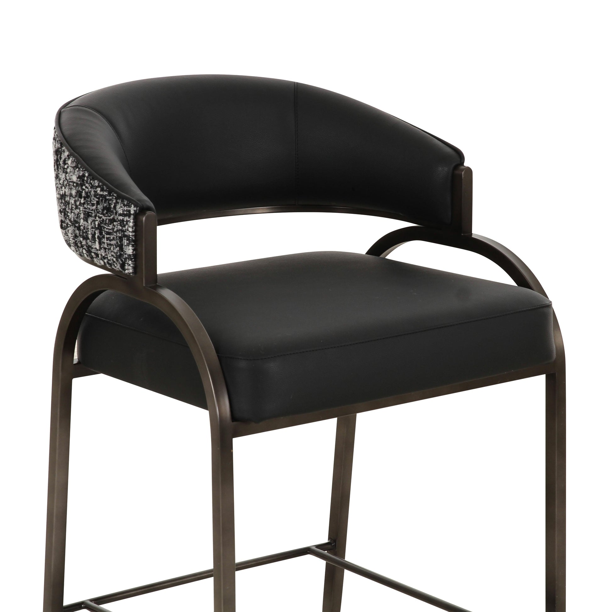 Tatum 2-Tone Performance Vegan Leather Counter Stool