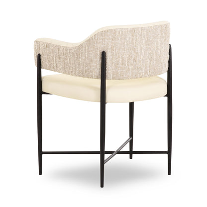 Sezanne 2-Tone Performance Vegan Leather Dining Chair