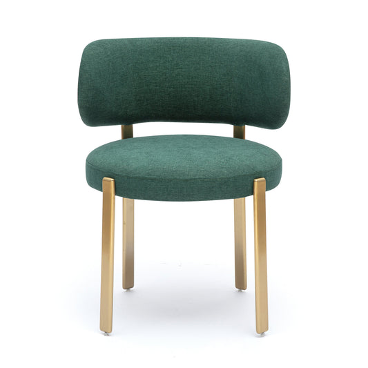 Margaret Green Performance Chenille Dining Chair - Default Variant