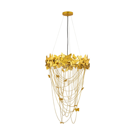 Butterfly Gold Chandelier - Default Variant