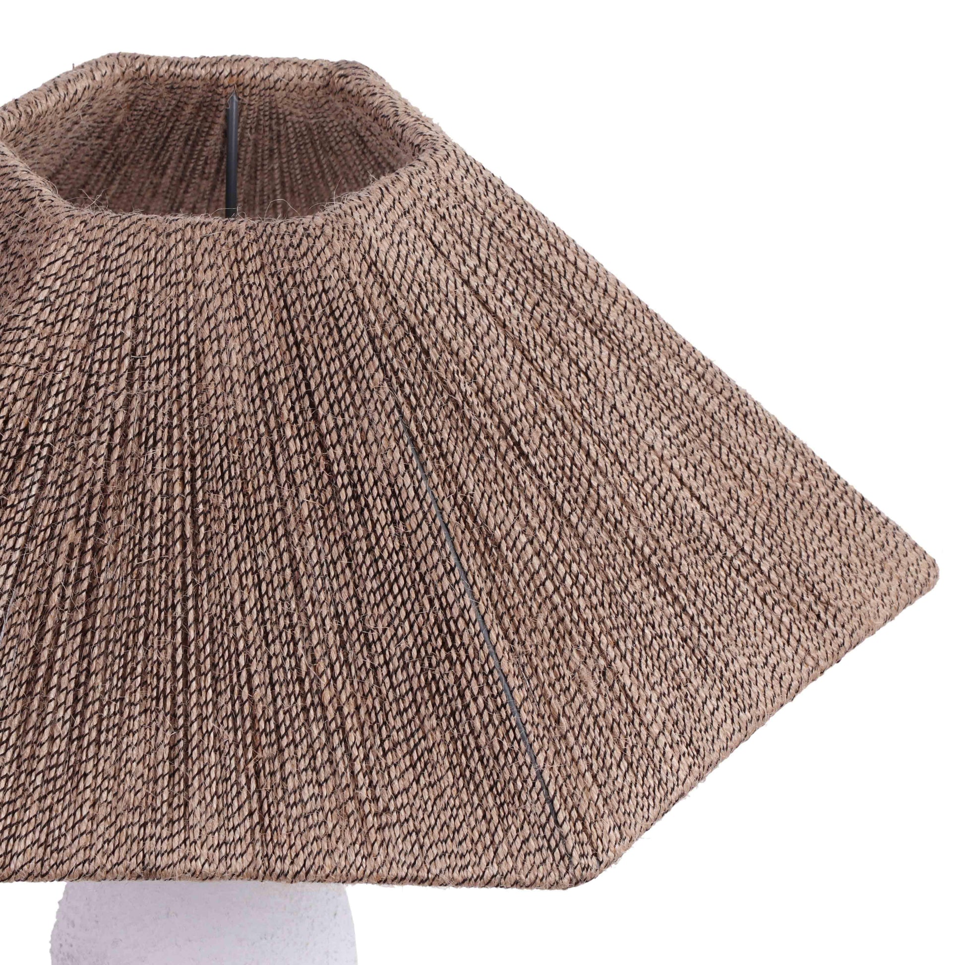 Shabby Natural Rope Table Lamp