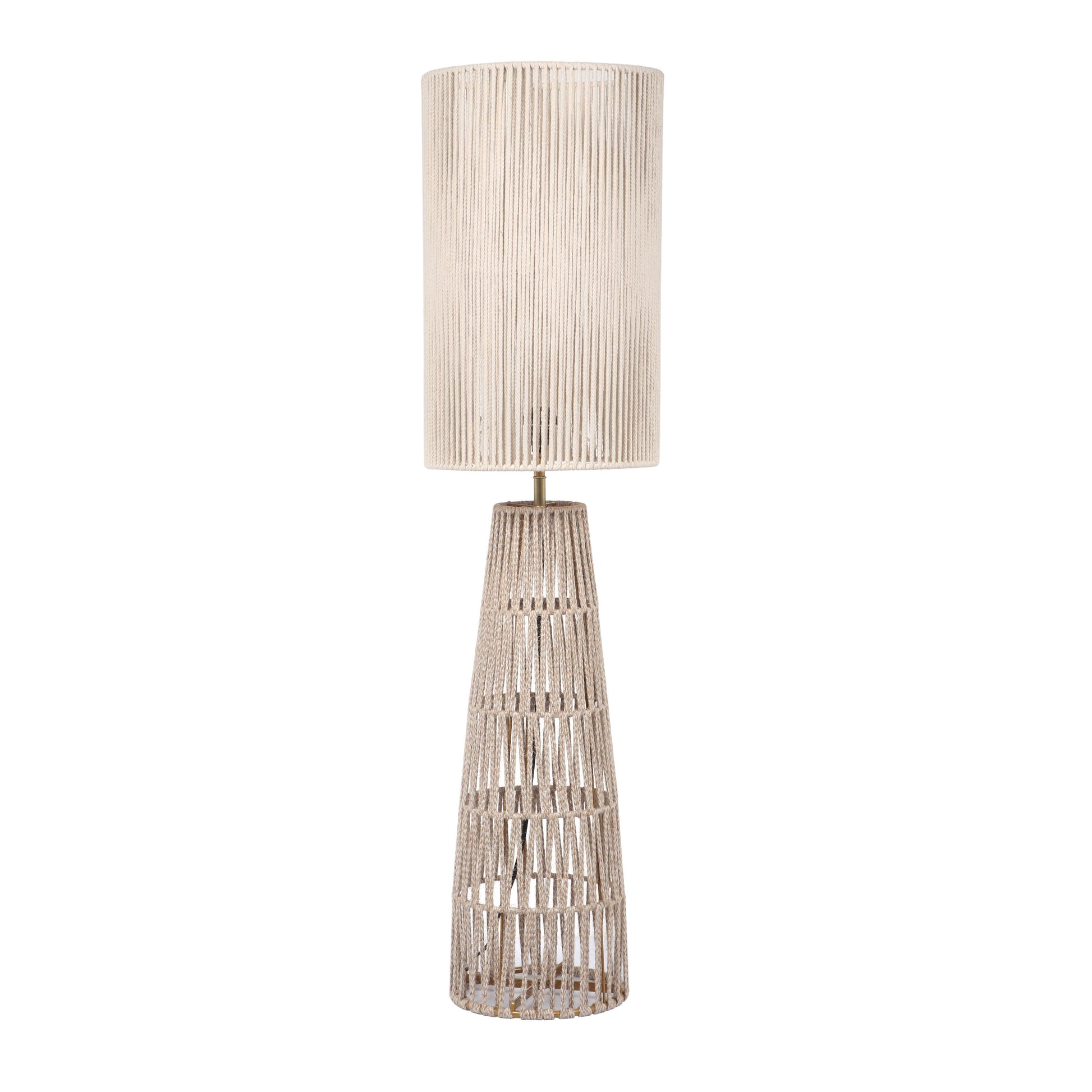 Beam Cream Natural Jute Floor Lamp - Default Variant