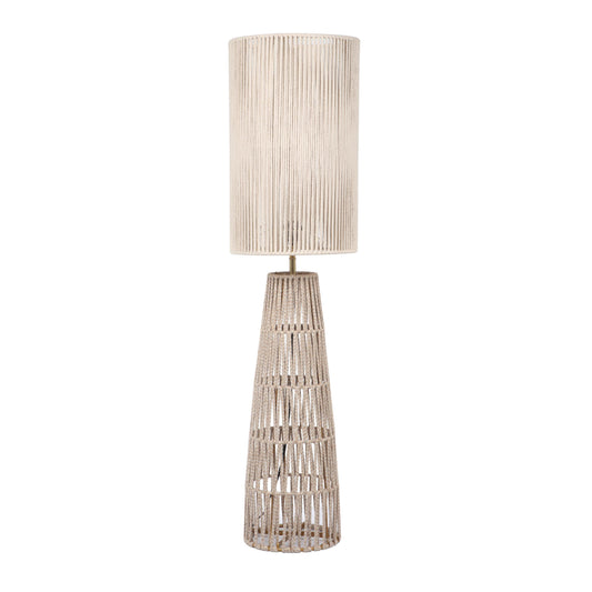 Beam Cream Natural Jute Floor Lamp - Default Variant