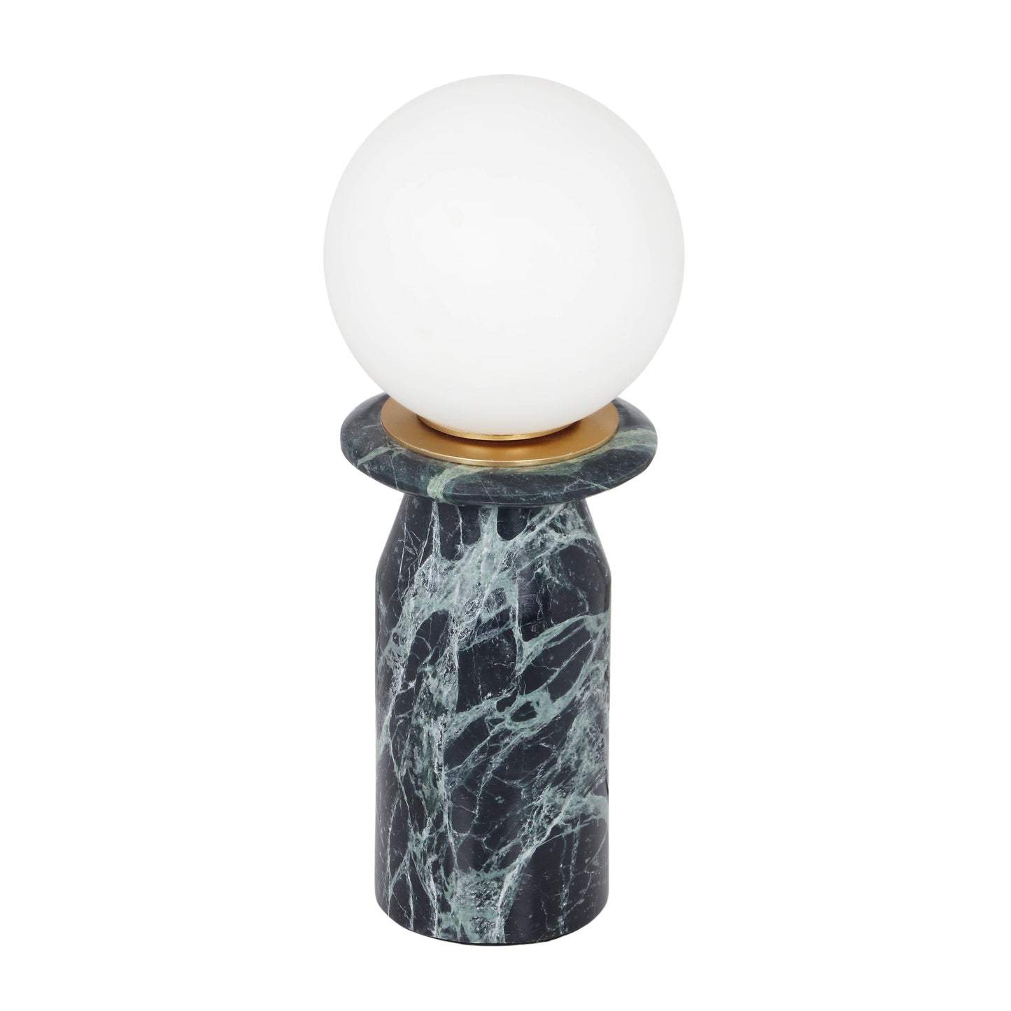 Globe Marble Lamp - Green