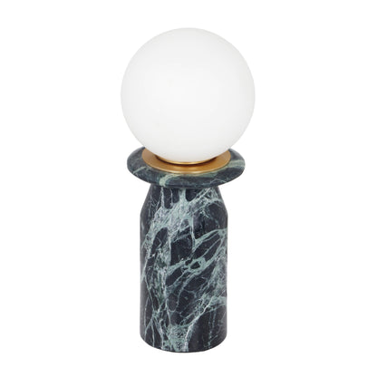 Globe Marble Lamp - Green