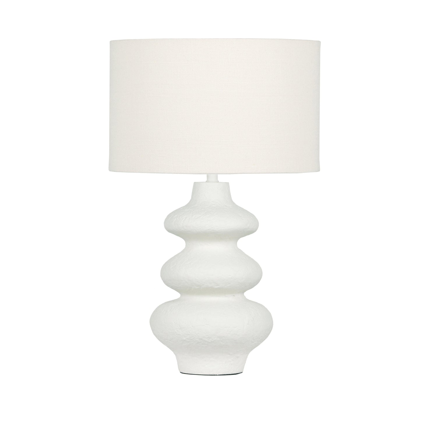 Riviera Cream Textured Table Lamp - Default Variant