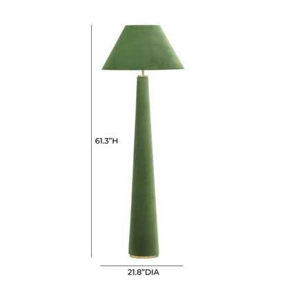 Graham Velvet Floor Lamp