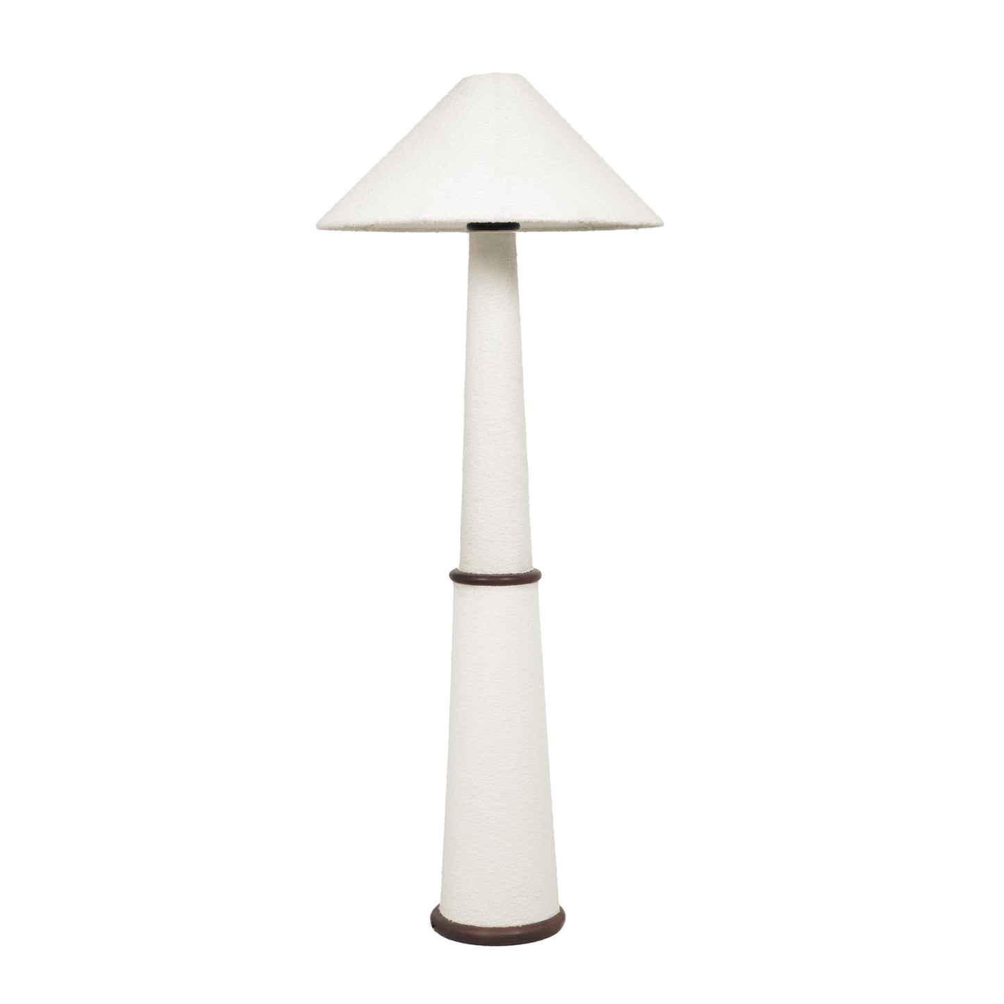 Faith White Boucle Floor Lamp - Default Variant