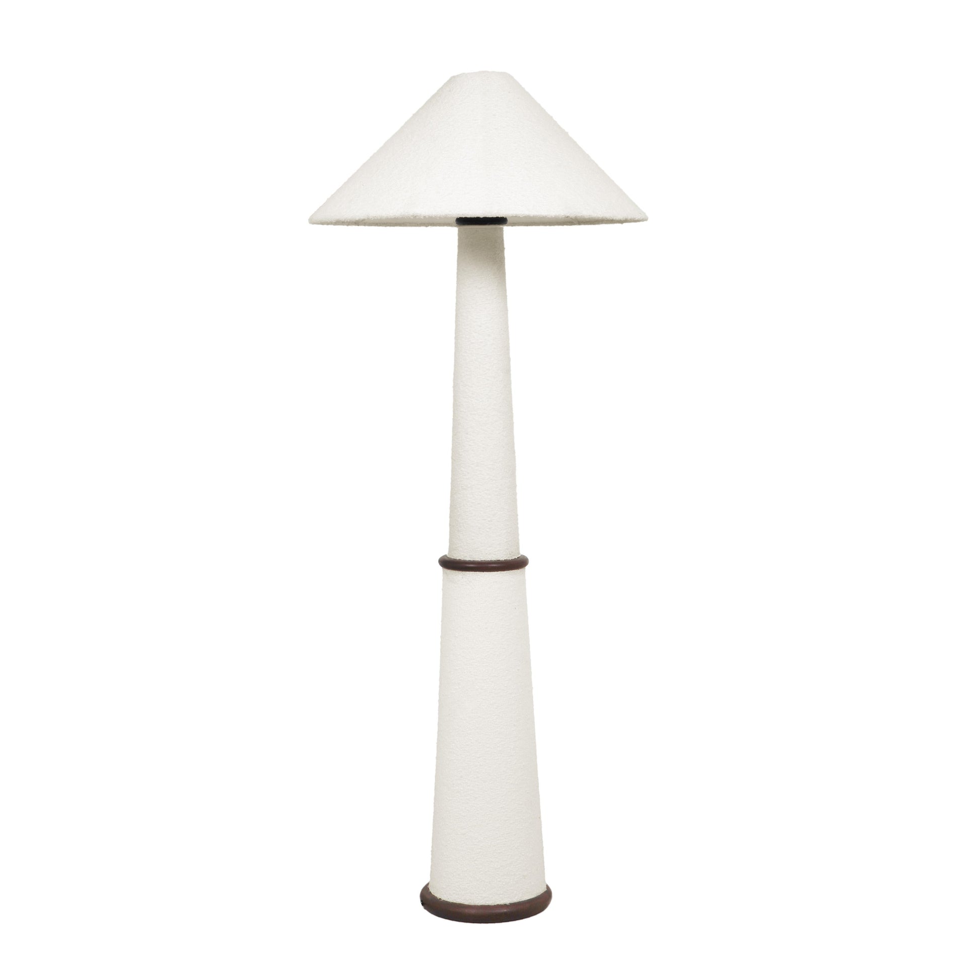 Faith White Boucle Floor Lamp - Default Variant