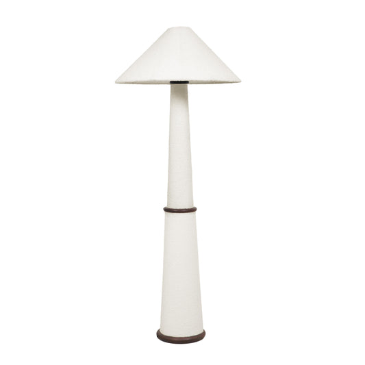 Faith White Boucle Floor Lamp - Default Variant