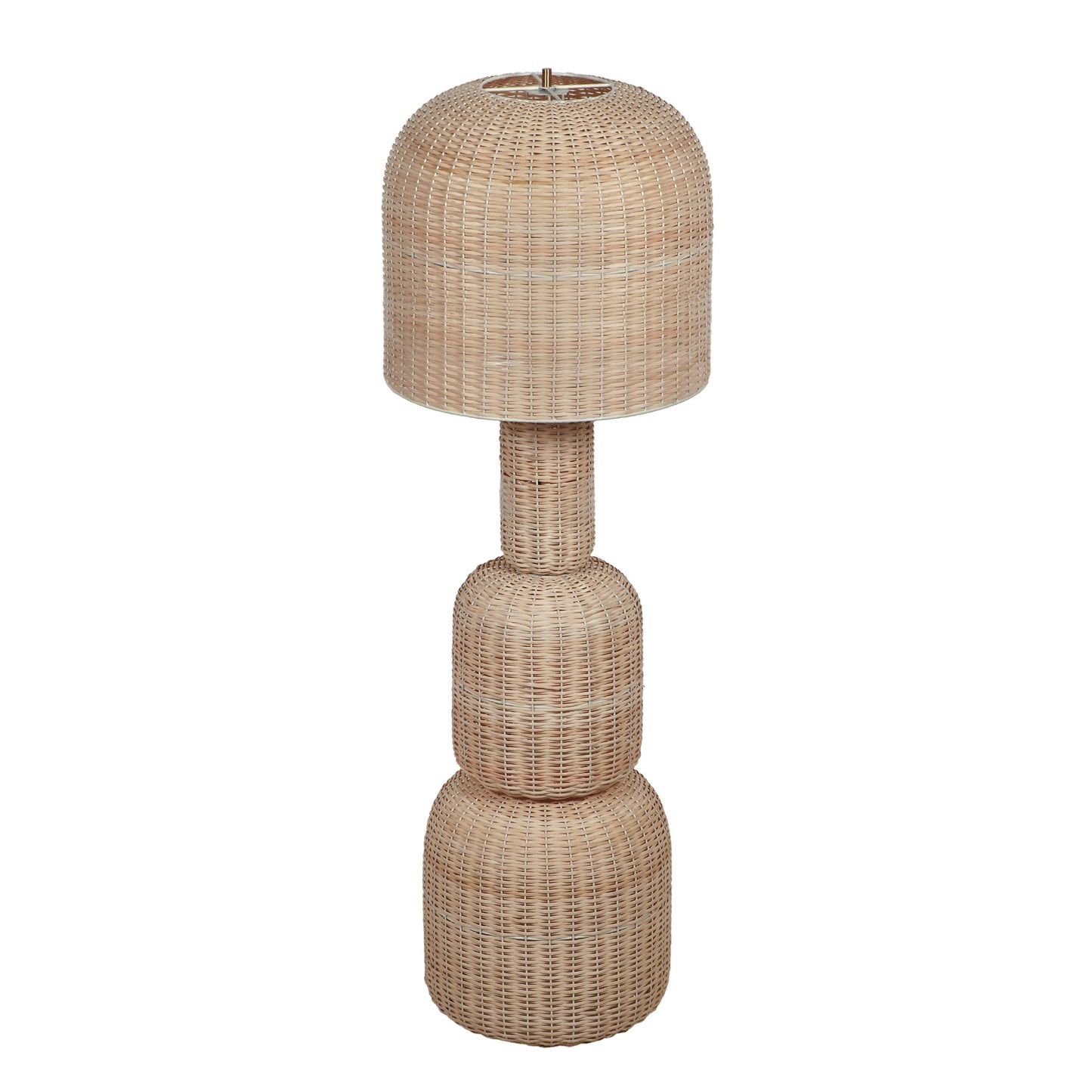 Kootu Natural Rattan Floor Lamp