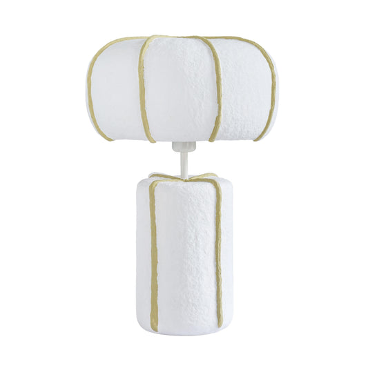 Looma Cotton Mache Table Lamp - Default Variant